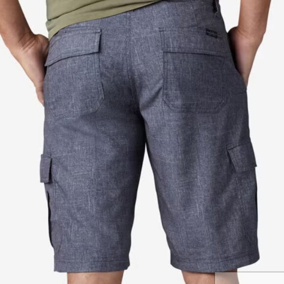 Lee Comfort Stretch Wrinkle Free Heather Grey Cargo Shorts 42 waist NWT - Picture 5 of 11